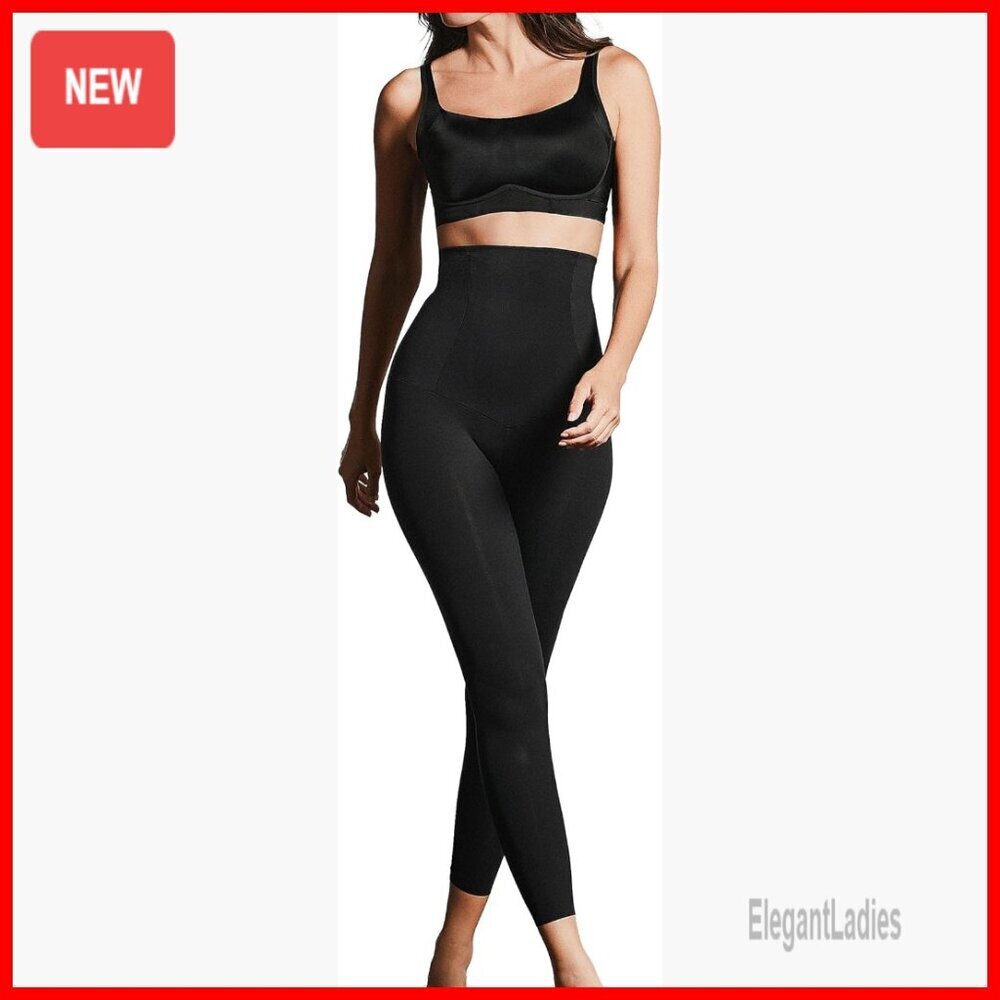 High Waisted Compression Leggings Shapewear Gym Workout Sculpting